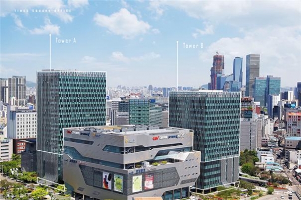NH-Amundi자산운용이 매각한 서울 영등포 타임스퀘어