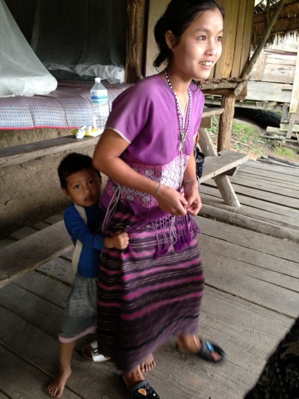 고산족 마을 주민들. 그들의 눈동자가 티없이 맑다.